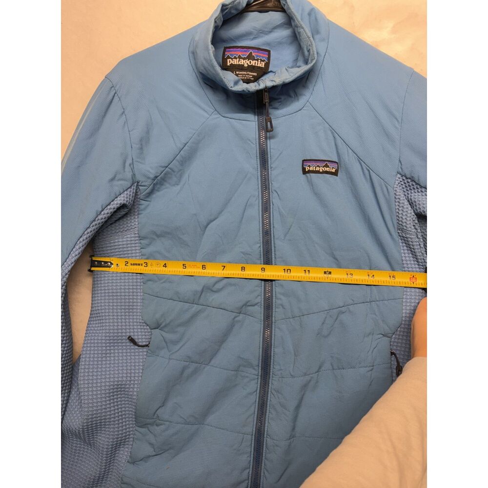 Patagonia Women's Nano-Air Light Hybrid Jacket Large Radar Blue lightweight - Picture 5 of 9